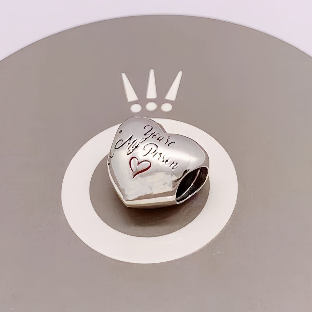 Pandora Engravable You're My Person Heart Charm